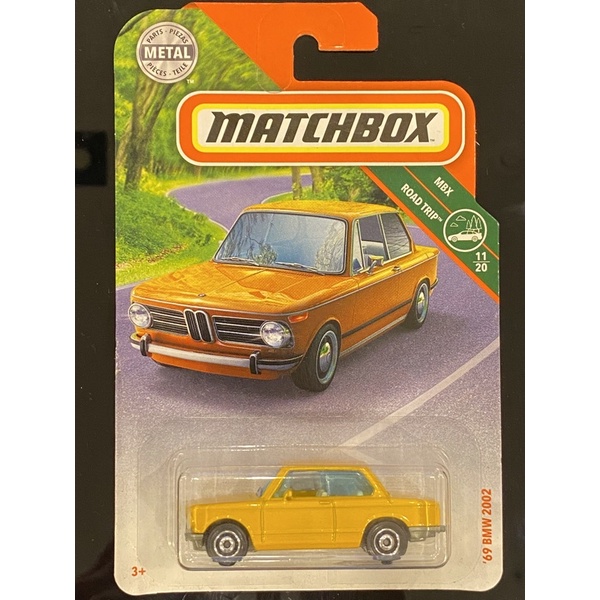 初版2019普卡火柴盒寶馬BMW 2002全新未拆Matchbox