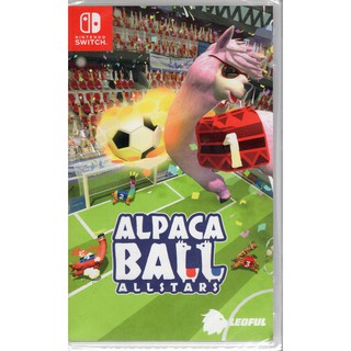 Switch遊戲NS 草泥馬足球 全明星 Alpaca Ball Allstars 中文版【魔力電玩】