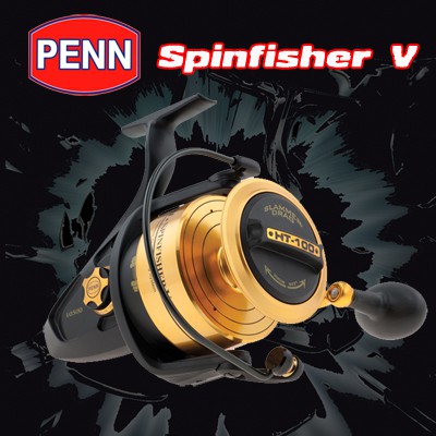 PENN Spinfisher V 紡車捲線器 (SSV) 平價大物捲線器 海釣場 龍膽 大斑
