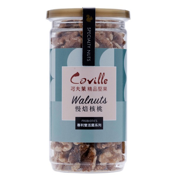 【Coville 可夫萊】堅果之家雙活菌原味核桃(150g/罐)