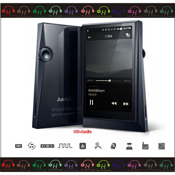 弘達影音多媒體 現貨供應 黑色 Astell &amp; Kern AK380 新旗艦 隨身數位播放器 德錩公司貨保固免運費