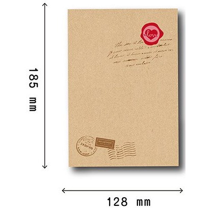 32K封蠟風情空白筆記.定頁筆記本.側翻筆記本.記事本(空白) JN-32152