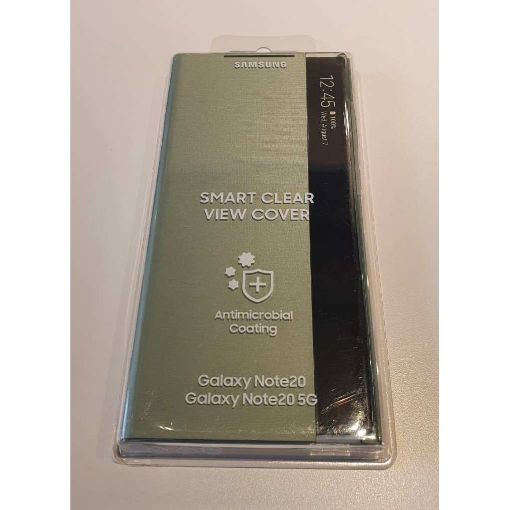 【免運】三星 Galaxy Note20 原廠 全透視感應皮套 全新未拆