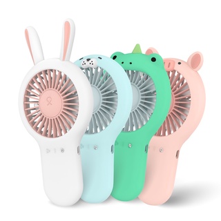 動物造型輕量隨身LED風扇 官旗店