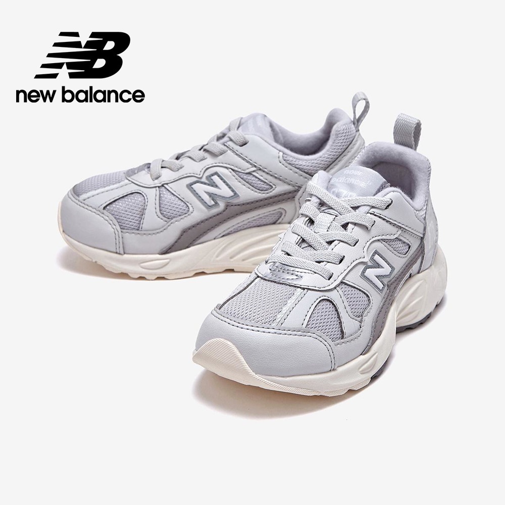 【New Balance】 NB 童鞋_中性_灰色_PV878KNS-W楦 878 中童