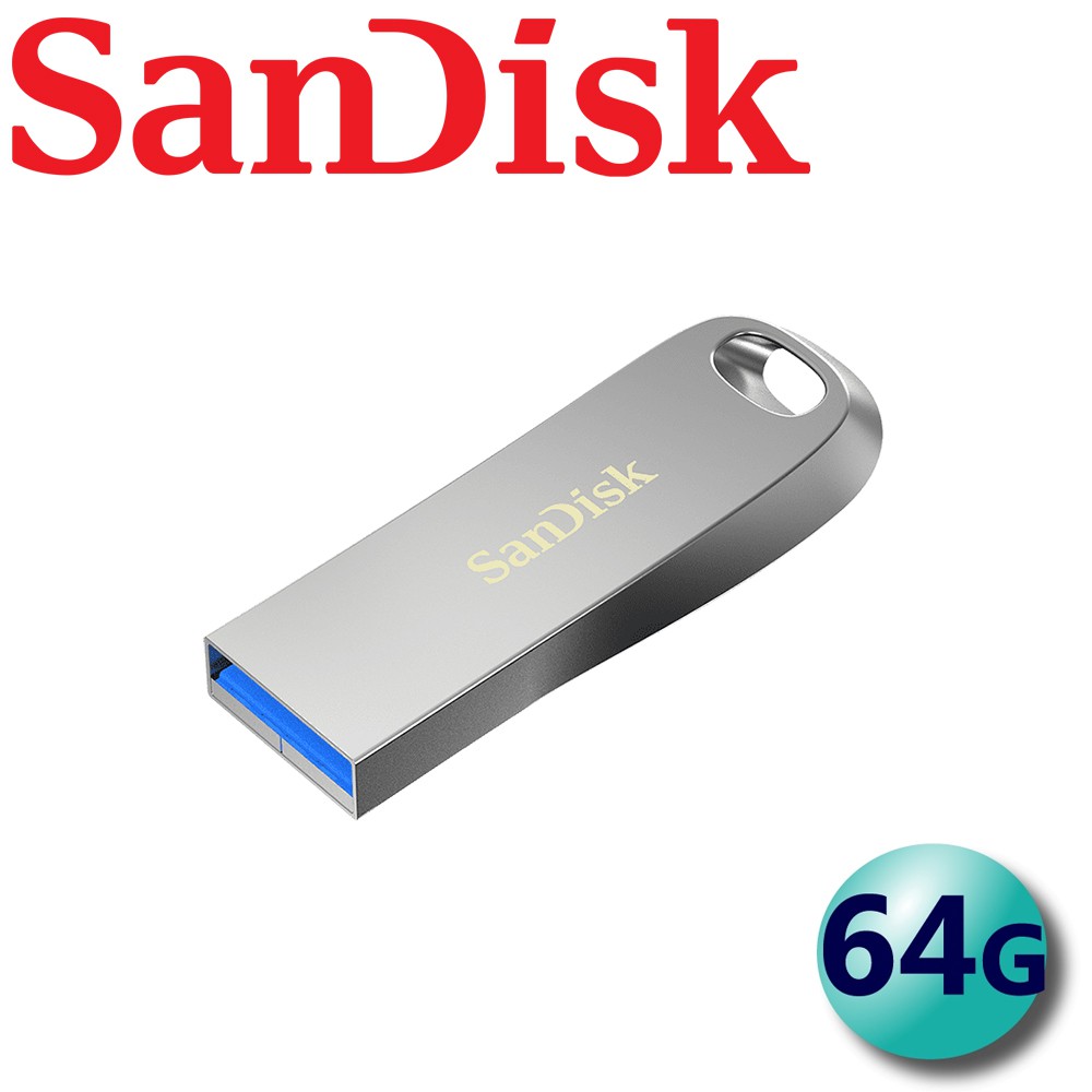 【公司貨】SanDisk 64GB CZ74 Ultra Luxe USB3.2 64G 150MB/s 隨身碟