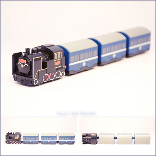 台鐵蒸汽火車 CK124 普通列車 鐵支路4節迴力小列車 迴力車 火車玩具 壓克力盒裝 QV063T1 TR台灣鐵道