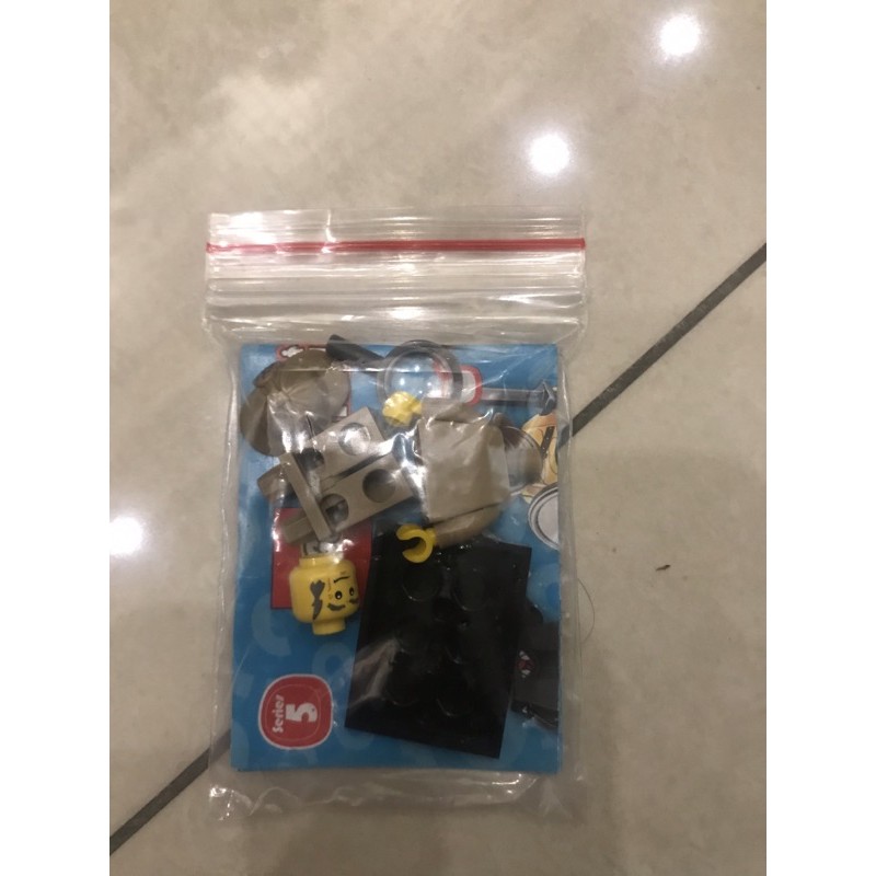 LEGO 樂高 抽抽樂 人偶包 8805 第五代 第5代 偵探
