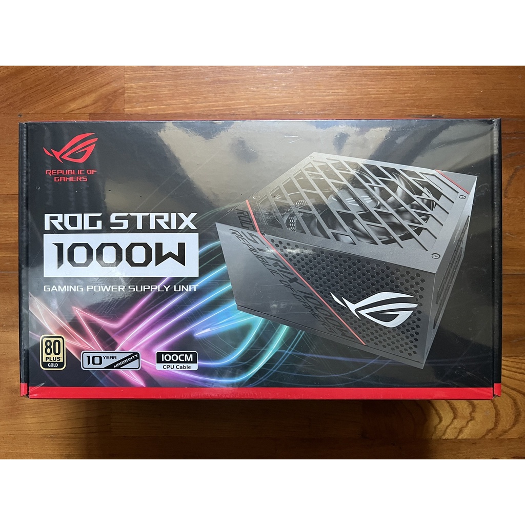 全新 台灣公司貨 ASUS華碩 ROG STRIX 1000G 1000W 金牌 電源供應器 含稅