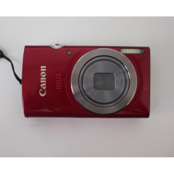 [崴勝3C] 二手 盒配齊 Canon IXUS 160 8倍光學變焦廣角 紅 數位相機