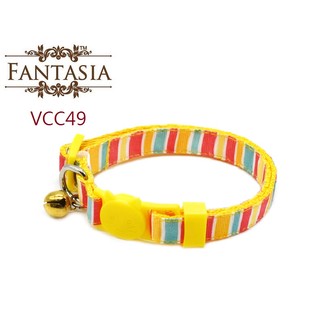 【VCC49】成貓安全項圈(S) 安全插扣 防勒 貓項圈 鈴鐺 范特西亞 Fantasia