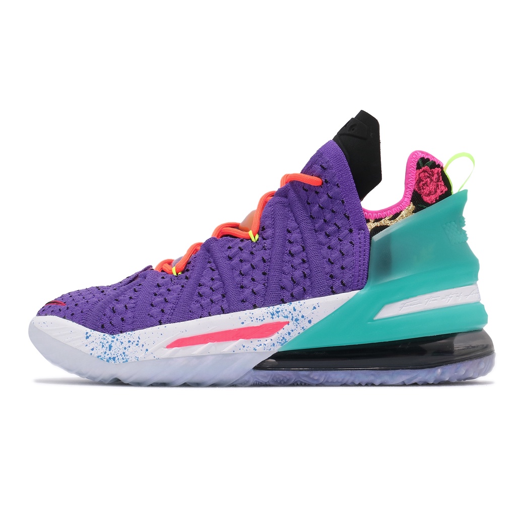 Nike 籃球鞋 Lebron XVIII EP 18 紫 彩色 LBJ 十八代 氣墊 【ACS】 DM2814-500