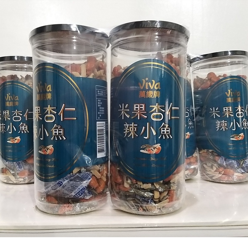 【築夢花世界】-COSTCO 好市多代購 萬歲牌 米果杏仁辣小魚 340g X 2入