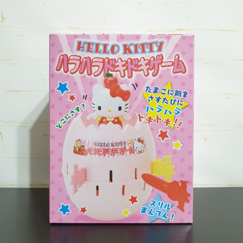 全新現貨 正版 日製 三麗鷗 Hello Kitty 凱蒂貓 危機一發 海盜桶 趣味桌遊玩具