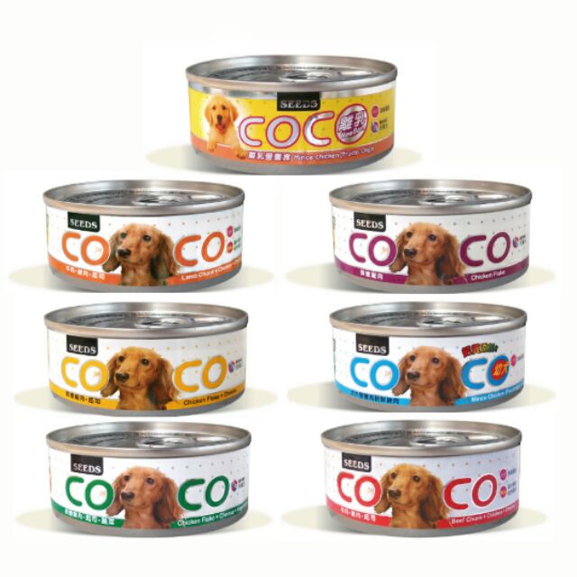 聖萊西 Seeds COCO 愛犬機能小餐罐單罐區 80g