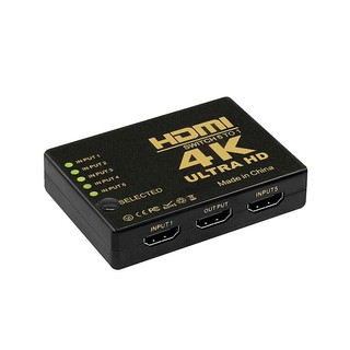 標準4K2K HDMI 5進1出遙控切換器 機上盒切換 遊戲機切換 螢幕切換 現貨 廠商直送