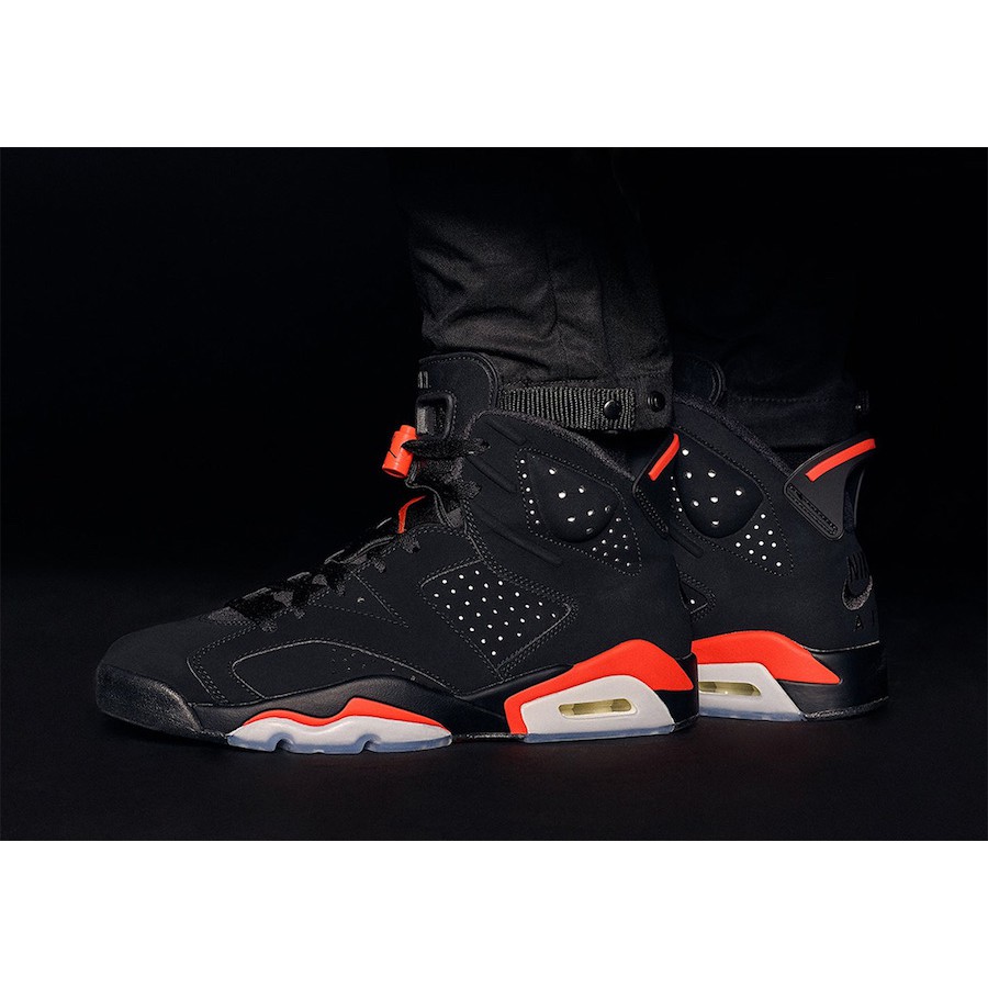 柯拔 Air Jordan 6 Black Infrared 384664-060 情侶鞋 全家福 6代 大魔王 AJ6