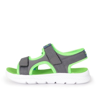 Skechers C-flex Sandal 2.0 中童鞋 運動 拖鞋 涼鞋 透氣 灰 綠 [400042LCCLM]
