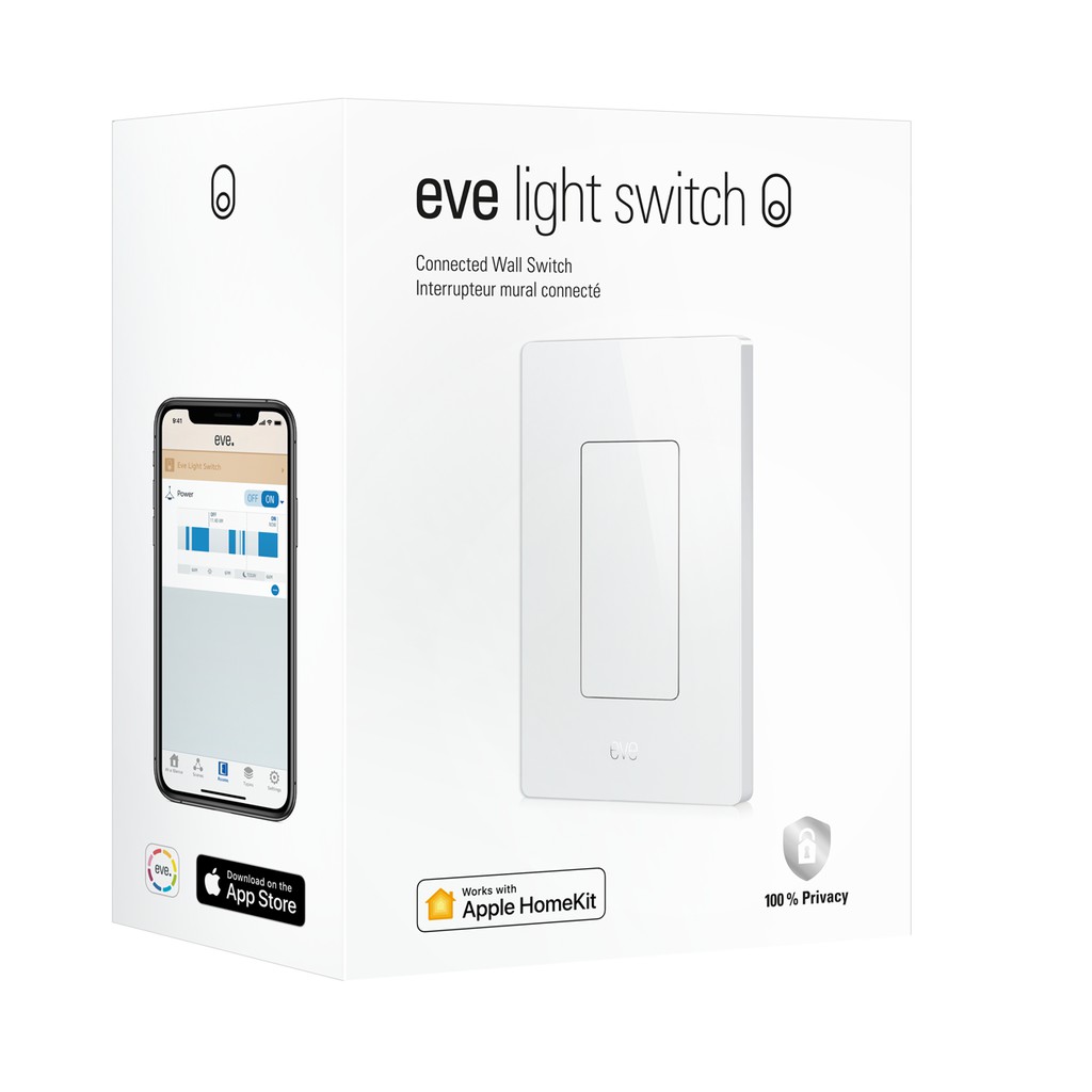 現貨 Eve Light Switch 智能電燈開關支援homekit 蝦皮購物