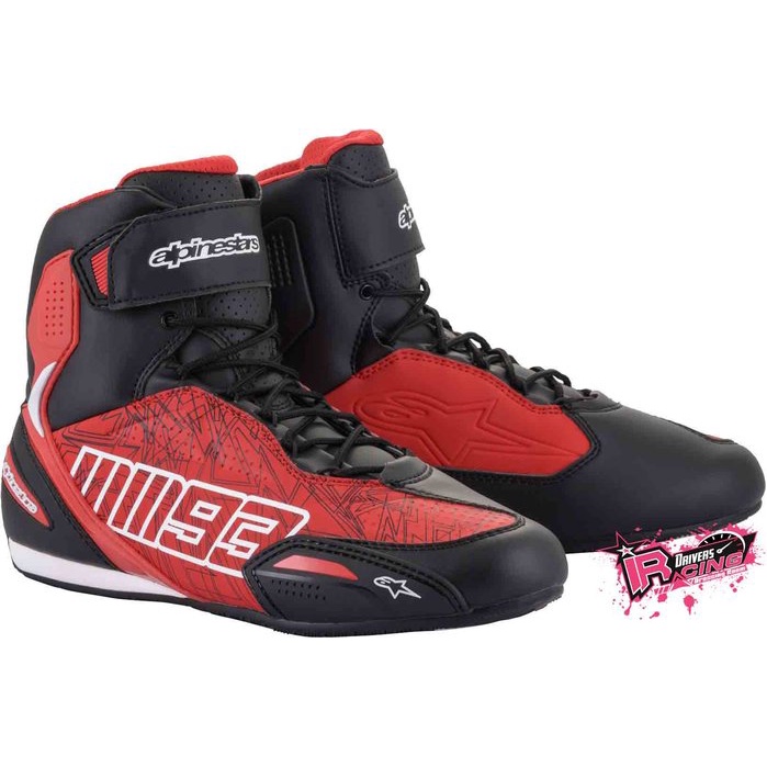 ♚賽車手的試衣間♚ Alpinestars® MM93 Austin Red Shoes 車靴 賽車靴