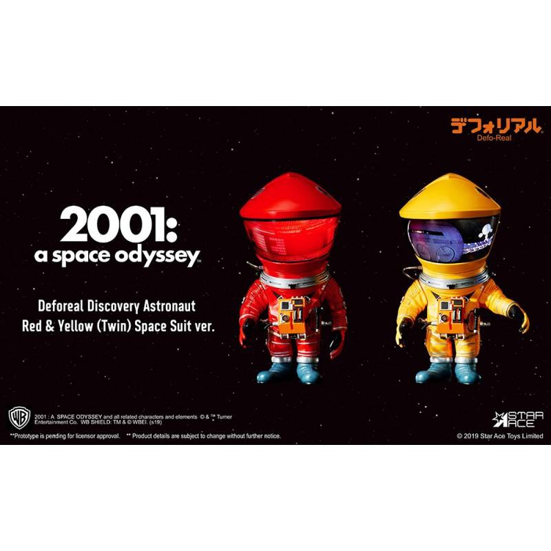 未公開 現貨 Star Ace toys Defo-Real 太空漫遊 紅色宇航員 &amp; 黃色宇航員 雙入組