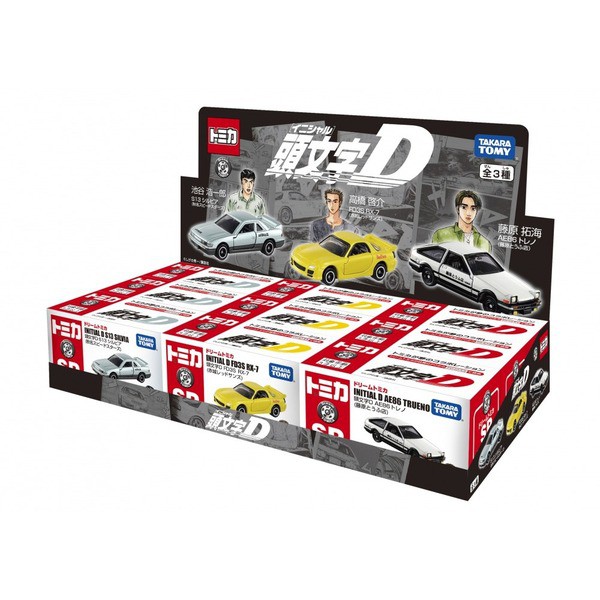 TOMICA 7-11限定 頭文字D AE86+ FD3S RX-7+S13日本空運~