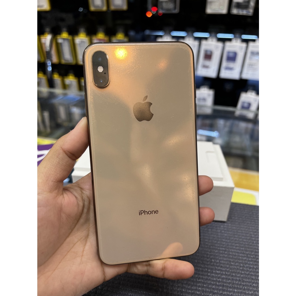 奇機通訊(巨蛋店)-售二手 9.5成新 APPLE IPHONE XS MAX 256g 金色 全機包膜 臉部辨識