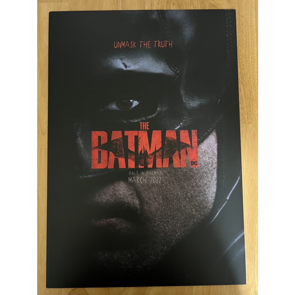 💥現貨速出💥Batman 蝙蝠俠 2022 海報 IMAX 電影 紀念品 收藏品 禮物 藝術品