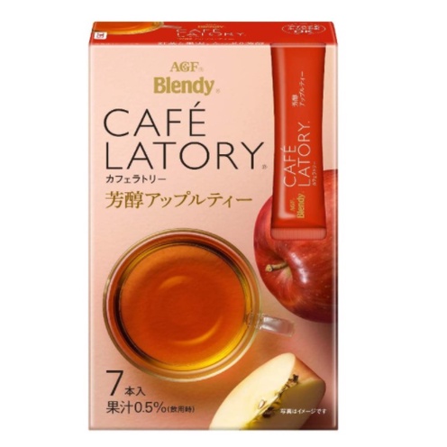 &lt;現貨&gt;日本代購 AGF Blendy Cafe Latory 芳醇 果茶系列 蘋果茶 7入 水果茶 即溶 沖泡