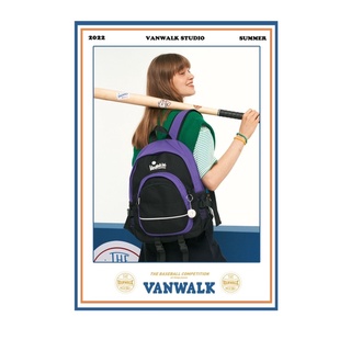 🍒《VANWALK》🍒 台灣官方 棒球系列 《美式輕便運動休閒背包》