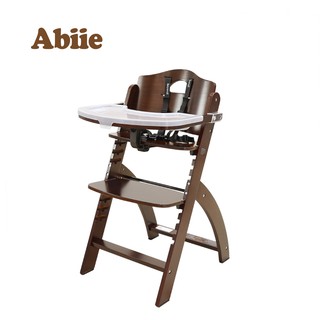ABIIE Beyond Junior Y成長型高腳餐椅胡桃色+椅墊(椅墊六色可選) 用餐椅 小朋友 餐椅