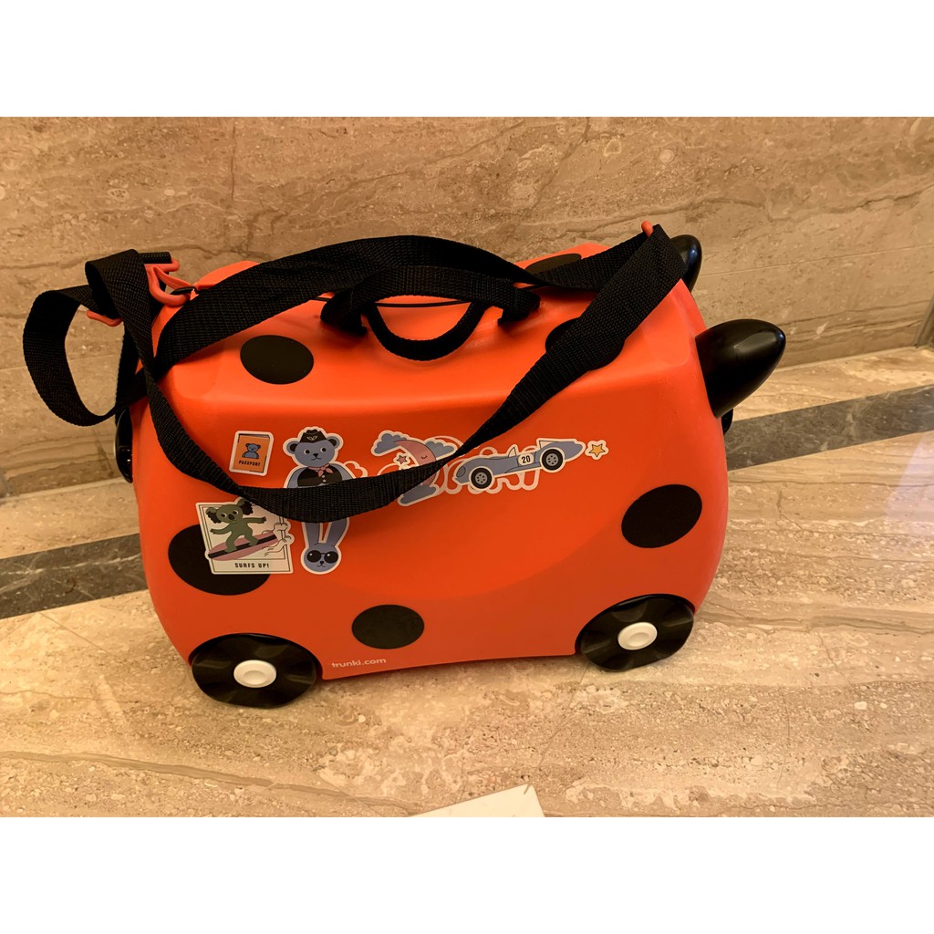 二手英國Trunki 騎乘式兒童行李箱