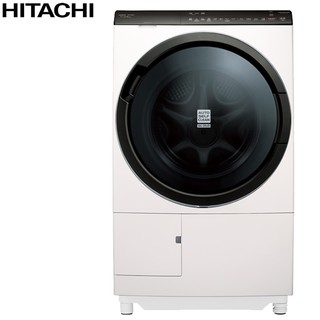 HITACHI日立11.5公斤日本原裝IOT智能自動投洗滾筒式洗脫烘【右開】 BDSX115FJR 大型配送