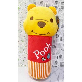 【震撼精品百貨】Winnie the Pooh 小熊維尼~迪士尼台灣授權造型抱枕附毛毯#52638