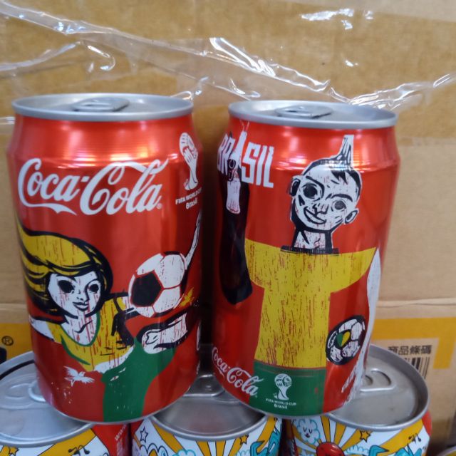 YUMO家 2014巴西世界盃 台灣可口可樂罐