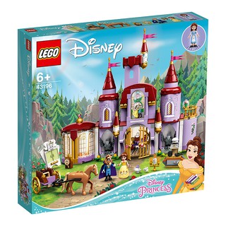 【臺中翔智積木】 LEGO 樂高 迪士尼公主系列 43196 貝兒和野獸的城堡 Belle Beast's Castle
