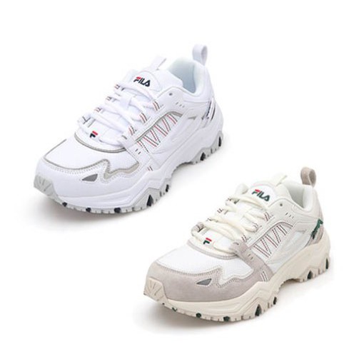 韓國代購 Fila Oakmont TR 2 白色 米白 新款 復古 增高 厚底 鋸齒 老爹鞋 女生尺寸