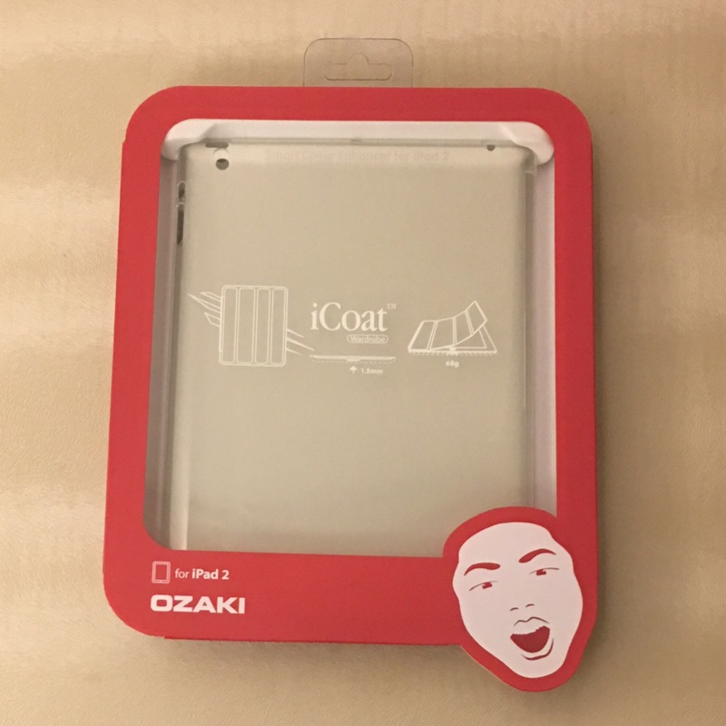 OZAKI i Coat iPad2•iPad3rd•iPad4th透明背殼