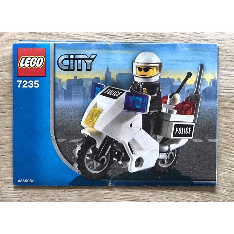 LEGO CITY 城市系列 7235 Police Motorcycle