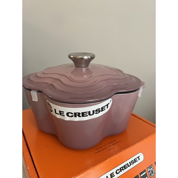 Le Creuset琺瑯鑄鐵鍋山茶花鍋20cm 錦葵粉紫色Mauve Pink