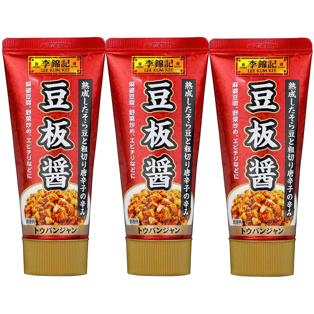 [現貨] 日本直送 李錦記豆瓣醬 管狀不沾手好用包裝 85g一條 不辣的豆瓣醬