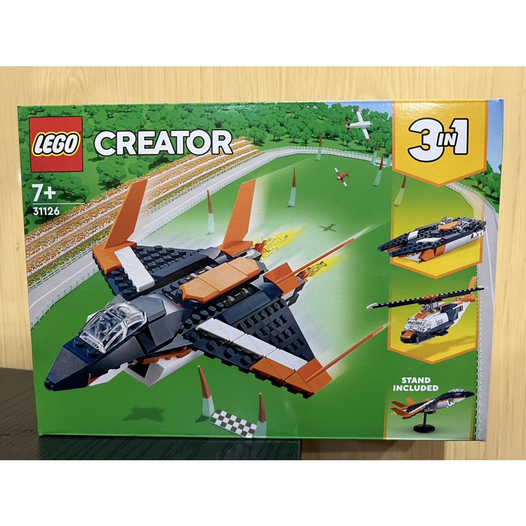 JCT- LEGO樂高 Creator 超音速噴射機 31126