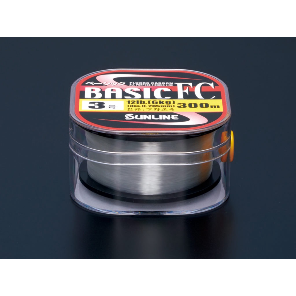 【漁樂商行】Sunline Basic FC 300米 日本製 碳纖線 卡夢 下野正希 前導線 根魚 路亞 磯釣 池釣