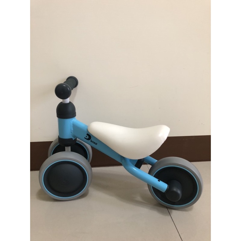 日本IDES D-bike mini 寶寶滑步車、平衡車 藍色