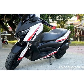 【彩貼XD】X-MAX.彩貼.車身拉線.X-MAX300.黃牌.線條.機車貼紙.大羊.300.彩繪貼紙