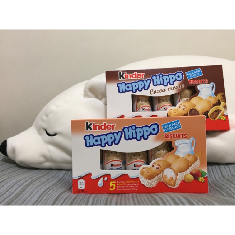 🇭🇰香港代購🇭🇰健達 河馬 繽紛樂 Kinder Happy Hippo