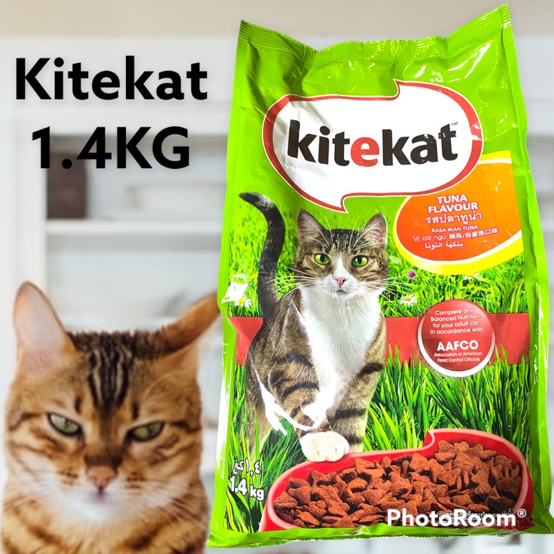KiteKat 乾糧鮪魚/吞拿魚口味1.4kg 🐟 貓飼料 乾糧