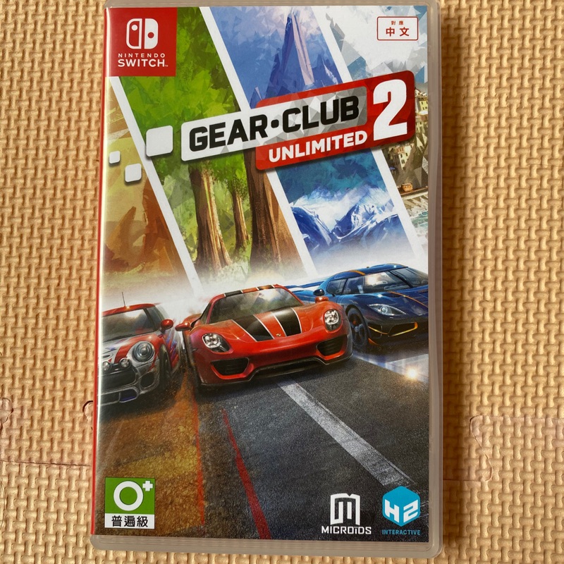 Switch  遊戲片（GEAR.CLUB 2)賽車
