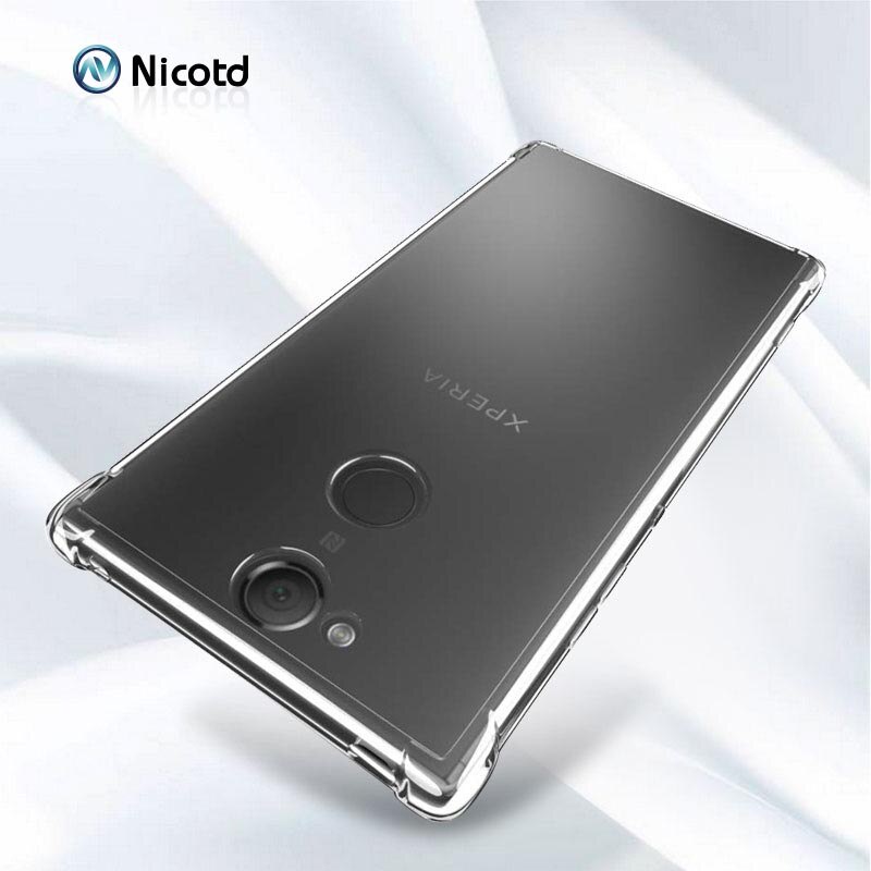 索尼 Xperia XA2 PLUS XA2 超透明透明矽膠防震空氣後蓋框架 XA2plus XA2 軟 TPU 保護套