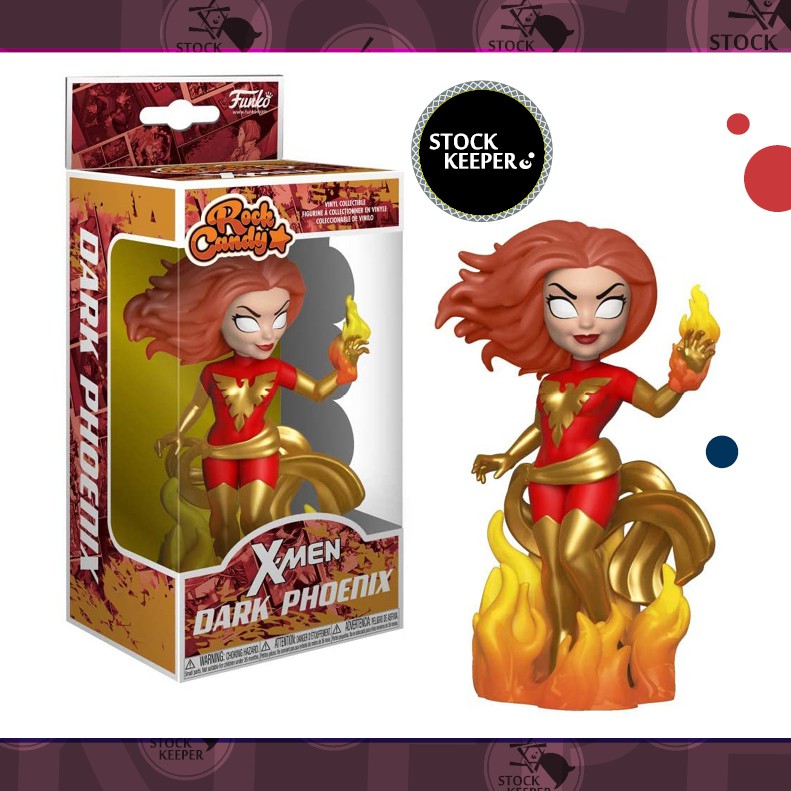 ◀倉庫掌門人▶美版 Funko Rock Candy X戰警 黑鳳凰 Dark Phoenix 漫威 美系公仔 浴火鳳凰